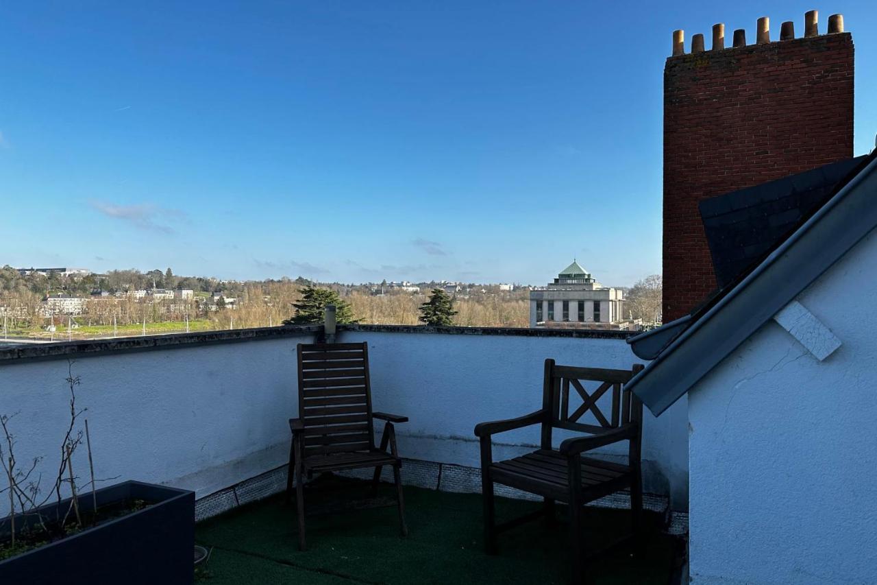 Beautiful Apartment With Terrace - Loire View Tours Exterior foto